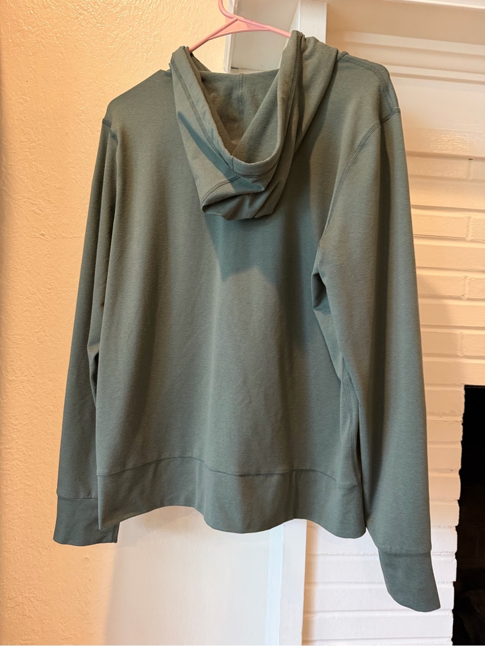 Vuori Olive Green Full-Zip Hoodie Halo Performance Size M-L - Picture 6 of 8